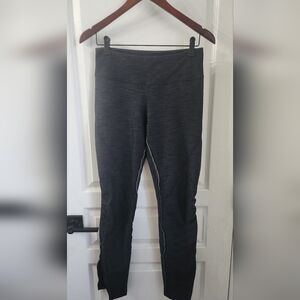 lululemon athletica Gray Leggings Jean Material
